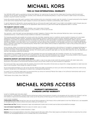 michael kors guarantee|Michael Kors complaint department.